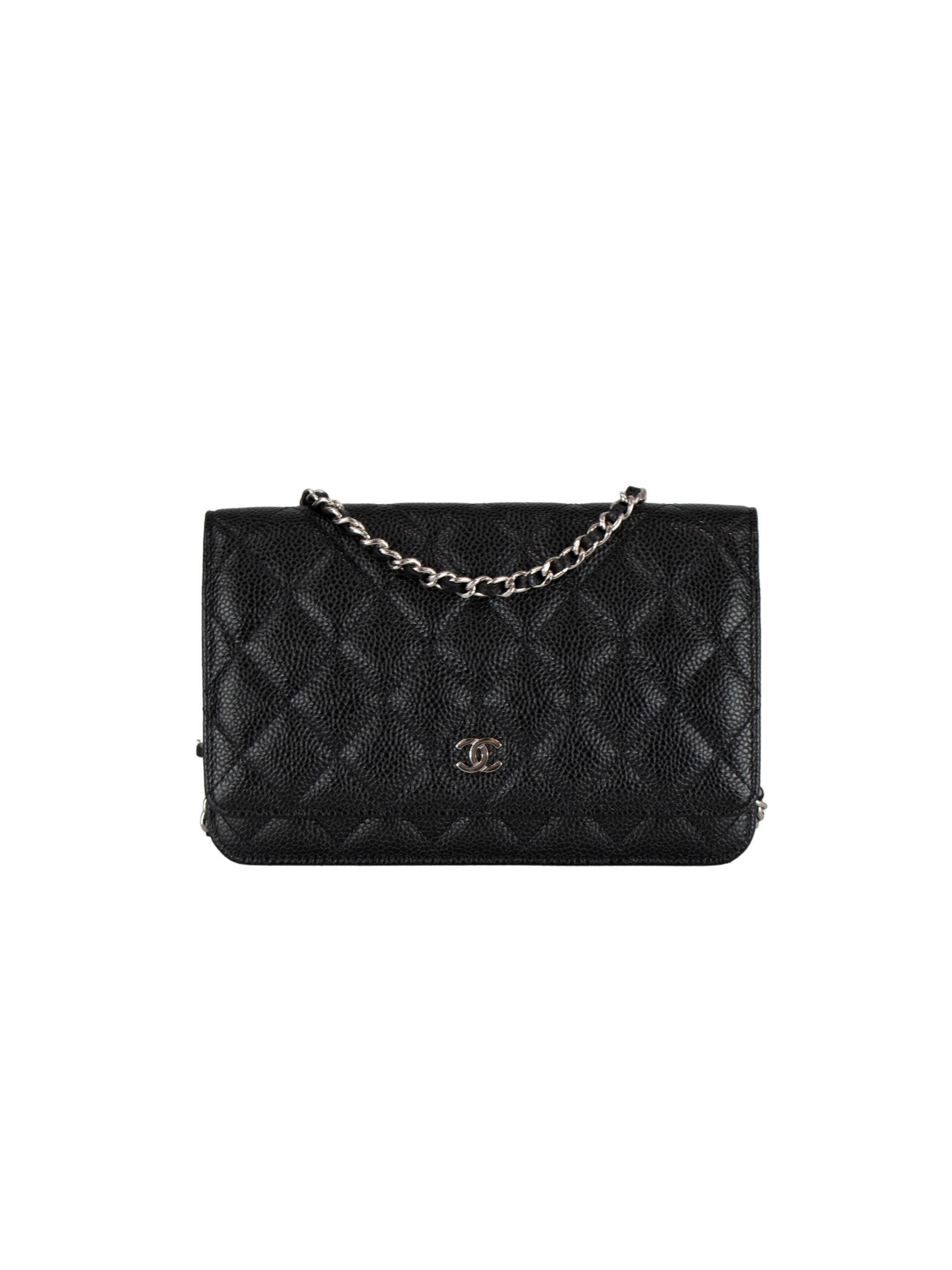 CHANEL, Classic Quilted Black Wallet On Chain - ELM Pre-Loved Luxury  Fashion